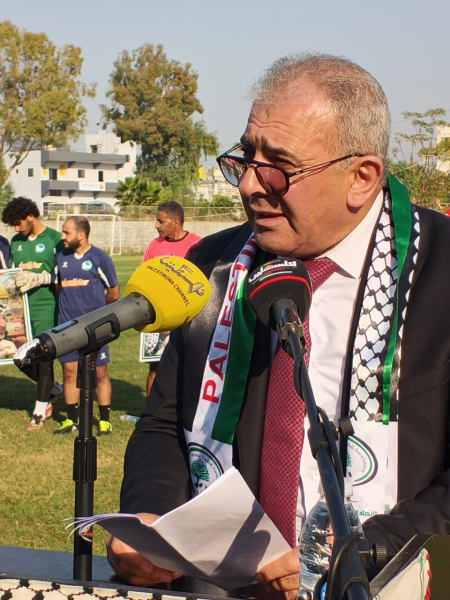 السفير الأسعد في"كأس الرئيس ياسر عرفات": رسالة من شباب فلسطين ولبنان إلى الاحتلال